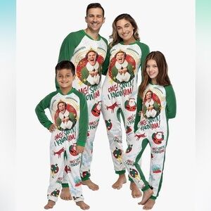 Elf The Movie Women's OMG Santa! I Know Him! One-Piece Sleeper Pajama Union Suit